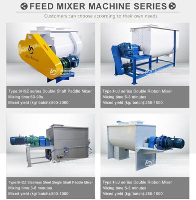 China Poultry Farm Feed Mixer Machine Fish Shrimp Feed Mixer Mill Cultivating Feed Mixer for sale