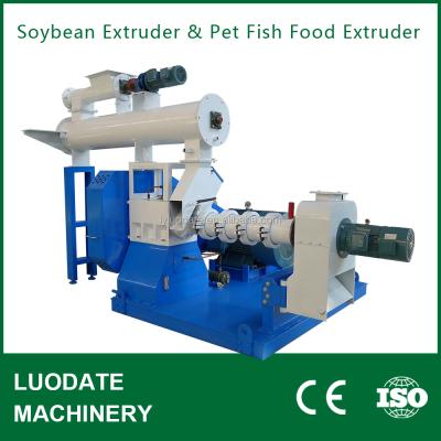 China Fish dog cat machine poultry feed equipment feed extruder feed floating processing machine for sale