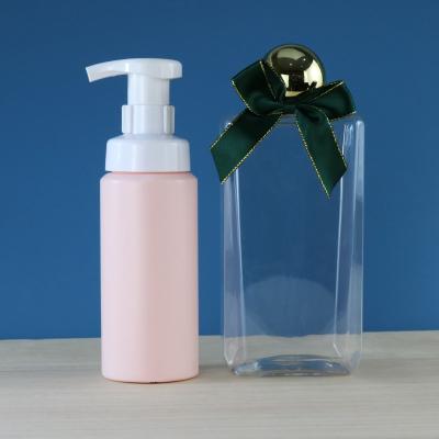 China 16oz Empty Square Plastic Bottles 500ml Plastic Cold Press Juice Bottles Cosmetic With Tamper Proof Screw Caps for sale