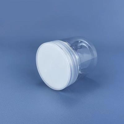 China 2000ml Cosmetic Food Bottle Plastic Containers Packaging , 2kgs PET Plastic Wide Mouth Jar With Lid for sale