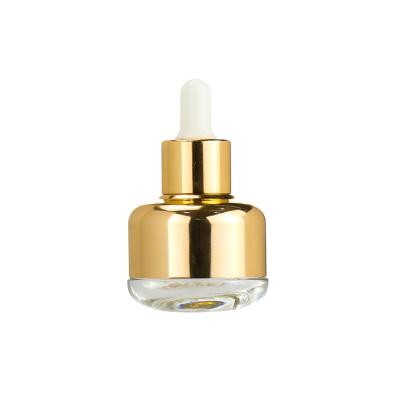 China Cosmetic 30ml High Grade Perfume Essential Oil Bottle With Dropper Cover for sale