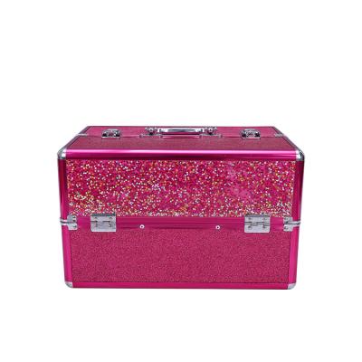 China Cheap fashion quality goods and mini aluminum beauty case and small makeup box for sale