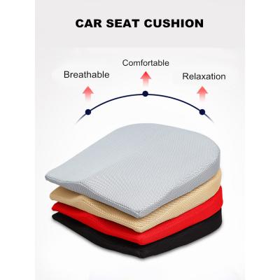 China Breathable Seat Height Polyester Memory Foam Car Cushion For Height Increasing Auto Accessories Seats for sale