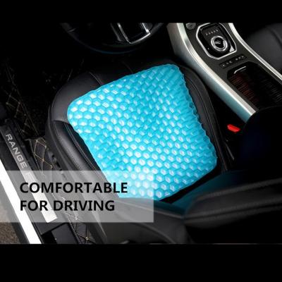 China Seat Height Cooler Gel Honeycomb Trainer Blood Circulation EGG Adult Car Cooling Cushions For Waist for sale