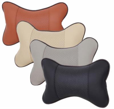 China Breathable Professional PU Leather Custom Pillow Car Accessories For Wholesales for sale