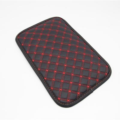 China PU Leather Car Armrest Pad Covers Universal Auto Seat Cushion Armrests Box Console Center Center Size Or Customize for sale