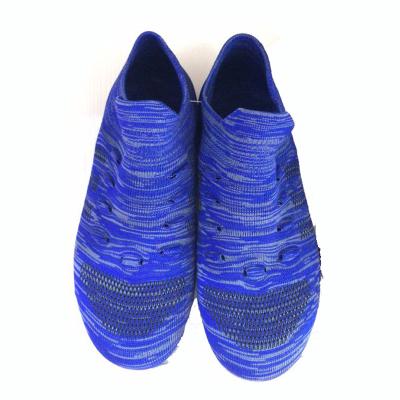 China Fujian Knitting Fabric 100%Polyester Mens Sport Shoes Upper Knitted Uppers for sale