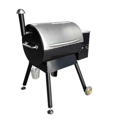 China Stainless Steel Adjustable Commercial Vertical BBQ Height Pellet Charcoal Grill Wood Smoker For BBQ for sale