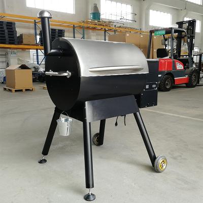 China Adjustable Size OEM Wifi Control Stainless Steel BBQ Barrel Charcoal Smoker Outdoor BBQ Grills For Sale for sale