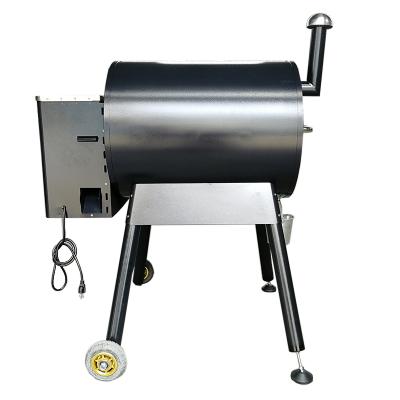 China Source Adjustable Size Barrel Charcoal Smoker BBQ Machine Commercial Civil Outdoor BBQ Grill For BBQ Grill for sale