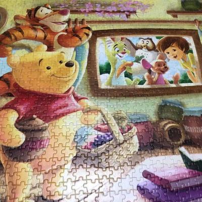 China Educational Toy Kids toy puzzle from Cartoon the cute bear 1000 Pieces kids and Adults Puzzle gaming fun time with family for sale