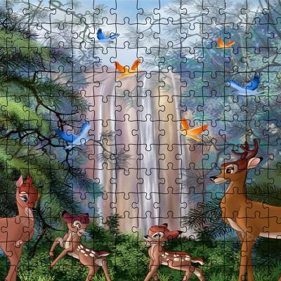 China Educational Toy 35 300 500 1000 pcs customized HD jigsaw puzzles factory direct ODM OEM ideal gifts for kids with creative design for sale