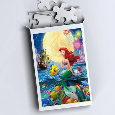 China Educational Toy custom OEM ODM Paper and wood Material puzzles for kids Adults Educational Puzzle Games Colorful Jigsaw for sale