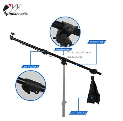 China Promotional 76-138.5cm Heavy Duty Aluminum Alloy Construction Premium Quality Aluminum Tripod Adjustable Stand For Video for sale