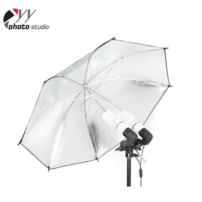 China 2021 OEM hot sale factory direct sales golden photo studio equipment widely used black umbrella for sale