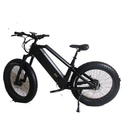 China Aluminum alloy bafang 48V 750W rear hub motor beach cruiser electric bicycle bicycle with two hidden batteries for sale