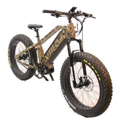 China 2021 Ultra Powerful Mid Drive Mountain Motor Aluminum Alloy 48V 1000W Bafang ebike Electric Bike For Off Road Use for sale