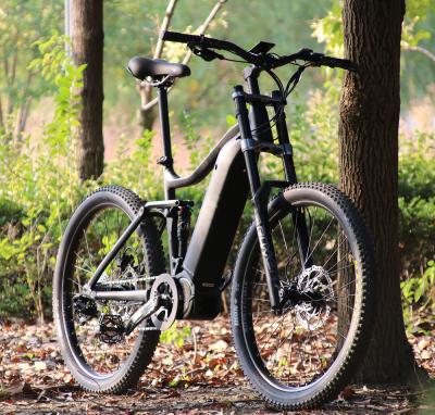 China bafang g510 aluminum alloy EMTB 1000w full suspension ebike 1000W electric ebike mid drive for sale