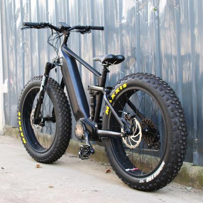 China LEILI aluminum alloy bafang g510 1000w full suspension fat bikes ebike for sale