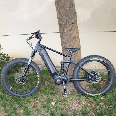 China Aluminum alloy most cheap emtb full suspension 48v 1000W electric bike wholesale for sale