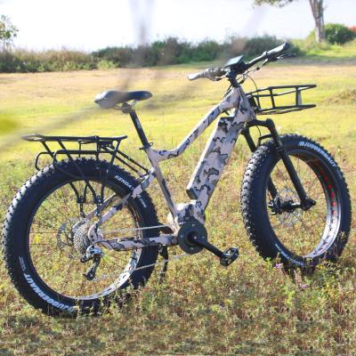 China 2019 Ultra fat aluminum alloy best ebike 1000W Bafang motor system hunting ebike for sale