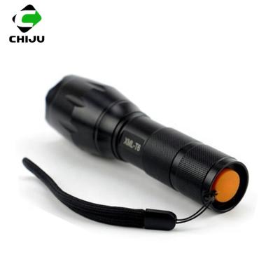 China Zoomable Led Zoom 18650 XML T6 LED Lightweight Aluminum Flashlight Super Bright Tactical Flashlight for sale