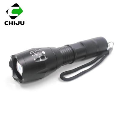 China 2019 Super Bright Aluminum Led 1000 Lumens 18650 Self Strong Lightweight Waterproof Tactical Flashlight Defensive for sale