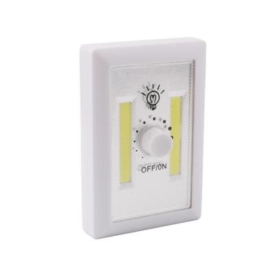 China Wireless LED Night Light Switch Dimmable Light Magnetic Switch Wall Toggle Light Magnetic Night Work Light for sale