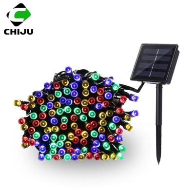 China Garden Square Park 100 LED String Lights Solar Light Colorful Solar Led Outdoor Garden Light for sale