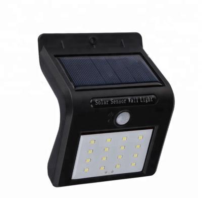 China Hot Sale Garden Square Park Led Solar Motion Sensor Wall Light For Garden Light Street Lamp for sale