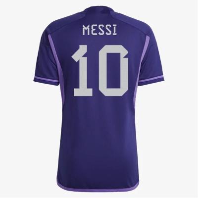 China Shirts & Tops In 2022 Purple National Shirts Away Store Argentina Soccer Jerseys MESSI DYBALA Team Men Kids Kit Football for sale