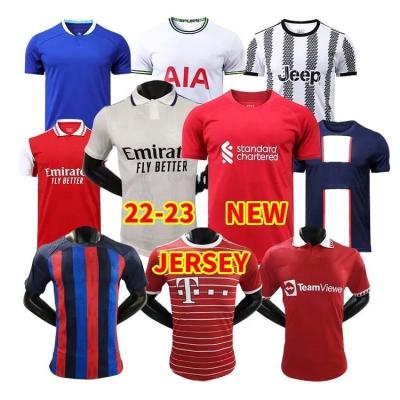 China Shirts & Soccer Jersey Tops Set Team New Model United Football Shirt Quality Soccer Jersey Thai Football 22 23 Men's Real Football Tank Top for sale