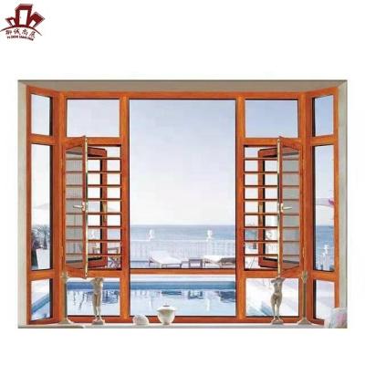 China Folding Fly Screen Aluminum Thermal Break Double Window Sliding Glass Steel Mosquito Manufacture for sale