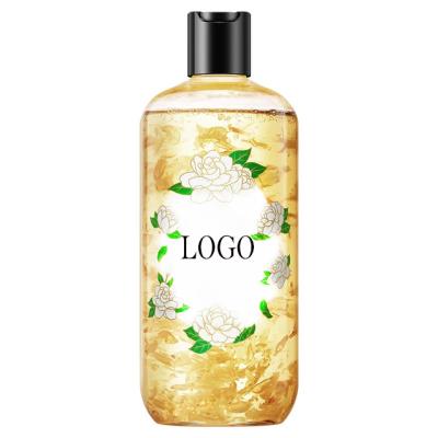 China Moisturize Jasmine With Essential Oil Petals Shower Gel Petals OEM Brand Whitening Moisturizing Body Wash for sale