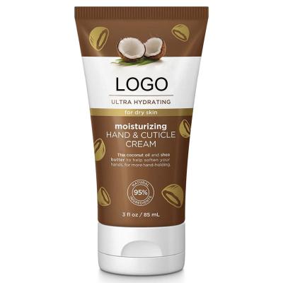 China Coconut Shea Butter Ultra Hydrating Moisturizing Hand and Cuticle Anti Aging Cream for Dry Skin for sale