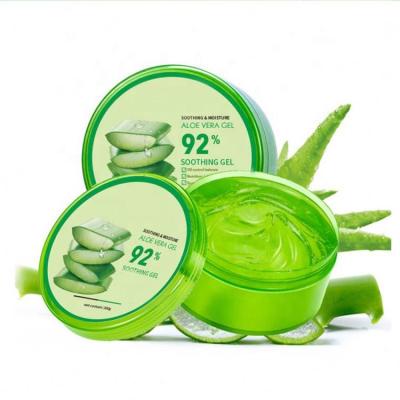 China Acne Treatment Private Label Smoothing Korea Cosmetics After Sun Aloe Vera Massage Gel for sale