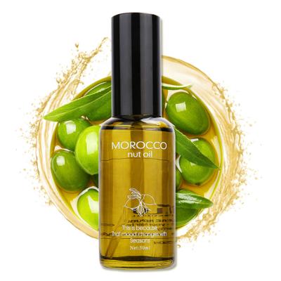 China 100% Morocco Nut Oil Natural Herbal Argan Oil Professional Hair With Best Frizzy Hair Care, Heat Protect Hair Serum for sale