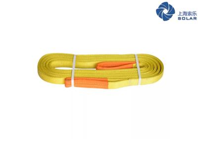 China 3Ton 3M Customized Other Size 4:1 Flat Webbing Sling Polyester Eye Type High Strength Product Webbing Sling for Lifting à venda