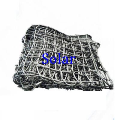 China Galvanized Ungalvanized Cargo Net Sling , Steel Cable Slings For Heavy Duty Lifting for sale