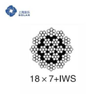 China High Strengthen 18x7+IWS 18x7+FC Towing Wire Rope for sale