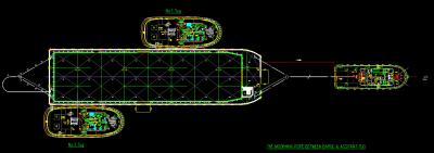 China Towing Steel Wire Rope Drawing With Combined Drag Set for sale