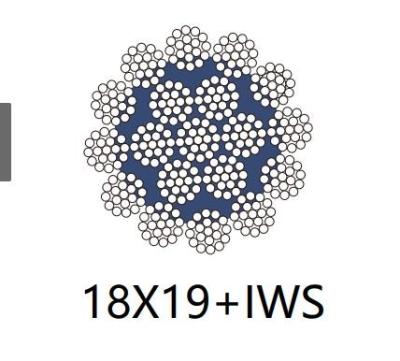 Китай 18*19 IWS 30mm 1960Mpa веревочка стального провода 1,18 дюймов продается