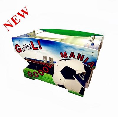 China Goal Mania Football Redemption  Sport Arcade Skilled Shooting Game Machine for sale