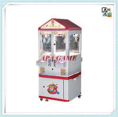 China Mini Candy Multi 1/2 Players Mini House Toy Prize Crane Arcade Amusement Game Machine For Kids for sale