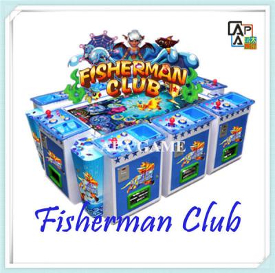 China Hot Sale 8 Players Fisherman Club Suchi Fishing Seafood Paradise Arcade Shooting Fish Game Machine for sale