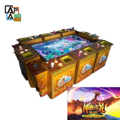 China Flying Dragon Hunter Fishing Metal Fish Gaming Cabinet Console TV Mini Arcade  Machine for sale