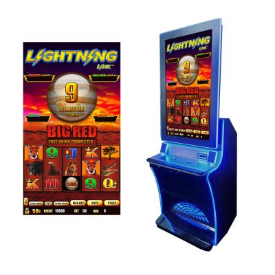 China  Big Red Skilled 1/2 Players Arcade Indoor Amusement Software   Slot Game Machine for sale