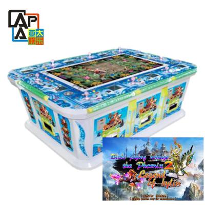 China Legend of Kylin Cheats  Gaming Fishing Video Cabinet Earning Money Fish Hunter Arcade Machine for sale