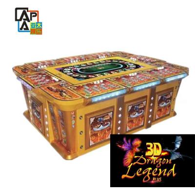 China Dragon Legend 3D Version Latest Fishing Game Machine Gaming Table With Coin Operated Ticket Redemption For  for sale