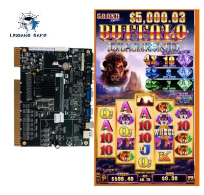 China Buffalo Series Diamond 2022 Newest Arcade  Jackpot Table Slot Game  Board Machine for sale